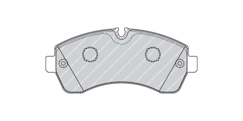 Brake Pads Rear Mercedes Sprinter 3 4 5 Series (07 ) Vw Crafter 35 50 (06 ) (FERODO Front VentedR...