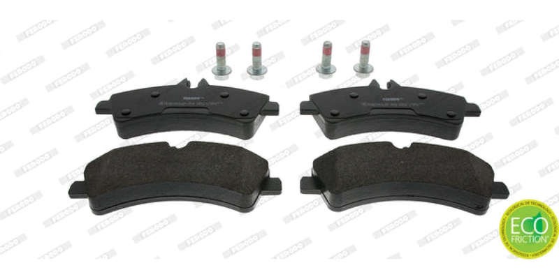 Brake Pads Rear Mercedes Sprinter 3 4 5 Series (07 ) Vw Crafter 35 50 (06 ) (FERODO Front VentedR...