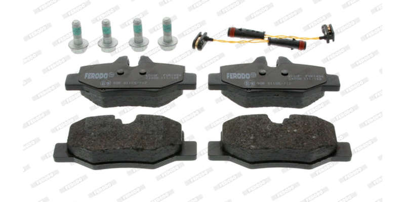 Brake Pads Rear Mercedes Viano (03 14) Vito (04 14) (FERODO Front VentedR1494) (SET LH & RH Wheel)
