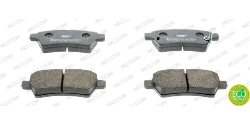Brake Pads Rear Nissan Navara [D40] (05 17) Pathfinder (05 14) (FERODO FDB1882) (SET LH & RH Wheel)
