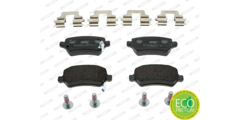 Brake Pads Rear Opel Astra (99 04) Meriva (06 ) Zafira (06 ) (FERODO FDB1521) (SET LH & RH Wheel)