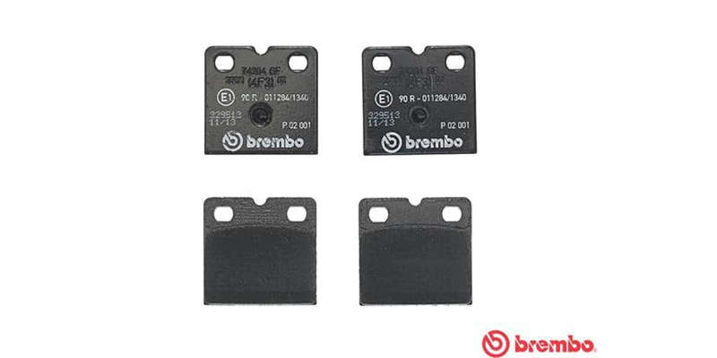 Brembo Brake Pads Rear Audi R8 ( Set Lh&Rh) (P02001)