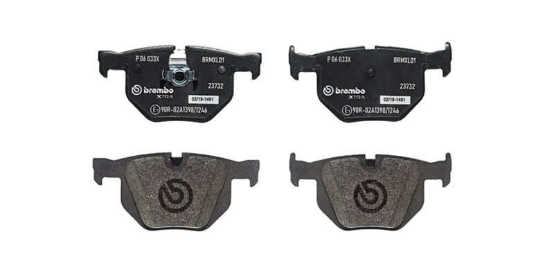 Brembo Brake Pads Rear Bmw 5 E60/ 6 E63 ( Set Lh&Rh) (P06033X)