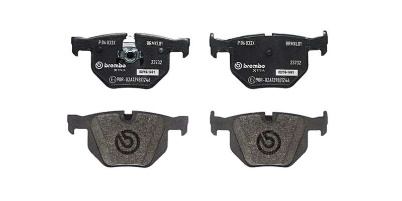 Brembo Brake Pads Rear Bmw 5 E60/ 6 E63 ( Set Lh&Rh) (P06033X)