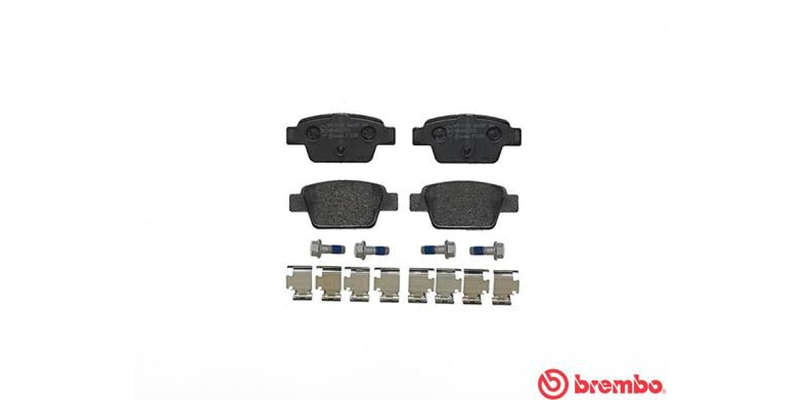 Brembo Brake Pads Rear Alfa Mito ( Set Lh&Rh) (P23080)