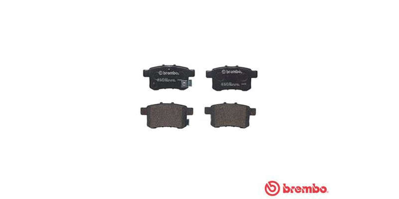 Brembo Brake Pads Rear Honda Accord Viii ( Set Lh&Rh) (P28072)