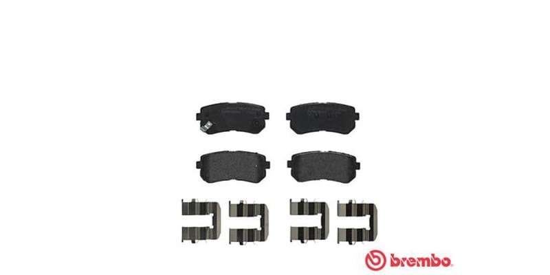 Brembo Brake Pads Rear Hyundai I20 1.4/1 ( Set Lh&Rh) (P30046)