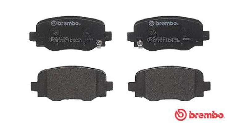 Brembo Brake Pads Rear Jeep Cherokee Kl ( Set Lh&Rh) (P37020)