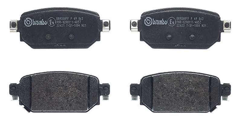 Brembo Brake Pads Rear Mazda ( Set Lh&Rh) (P49063)