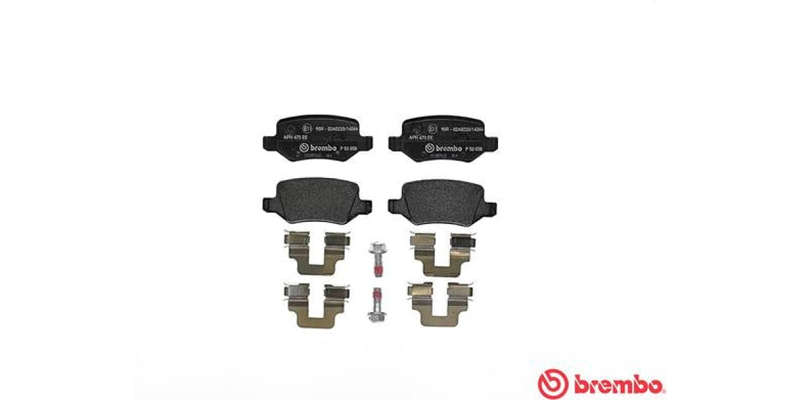 Brembo Brake Pads Rear Mercedes A160/A19 '0 ( Set Lh&Rh) (P50058)