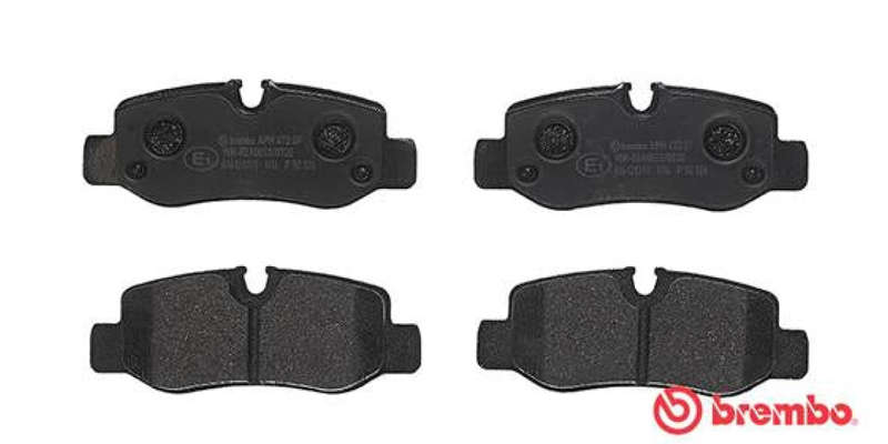 Brembo Brake Pads Rear Mercedes V W447/Vito ( Set Lh&Rh) (P50126)