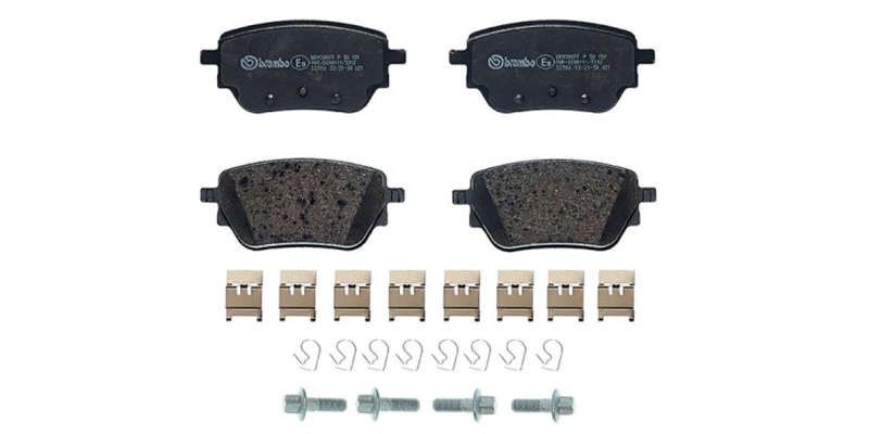 Brembo Brake Pads Rear Mercedes-Benz ( Set Lh&Rh) (P50151)