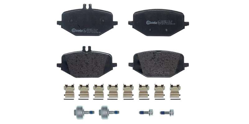 Brembo Brake Pads Rear Mercedes-Benz ( Set Lh&Rh) (P50161)