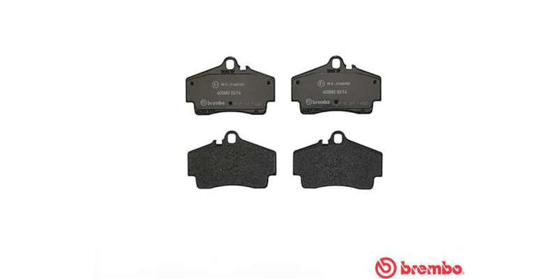 Brembo Brake Pads Rear Porsche 911/Boxst ( Set Lh&Rh) (P65008)