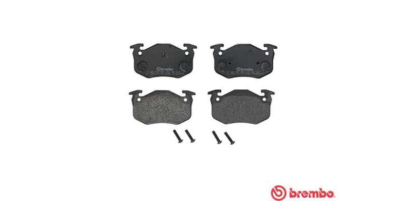 Brembo Brake Pads Rear Citroen/Peugeot/Renault ( Set Lh&Rh) (P68018)