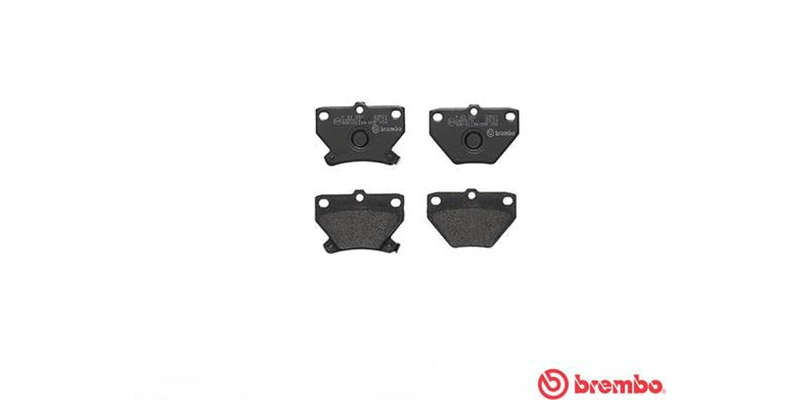 Brembo Brake Pads Rear Toyota Run-X 180 ( Set Lh&Rh) (P83052)