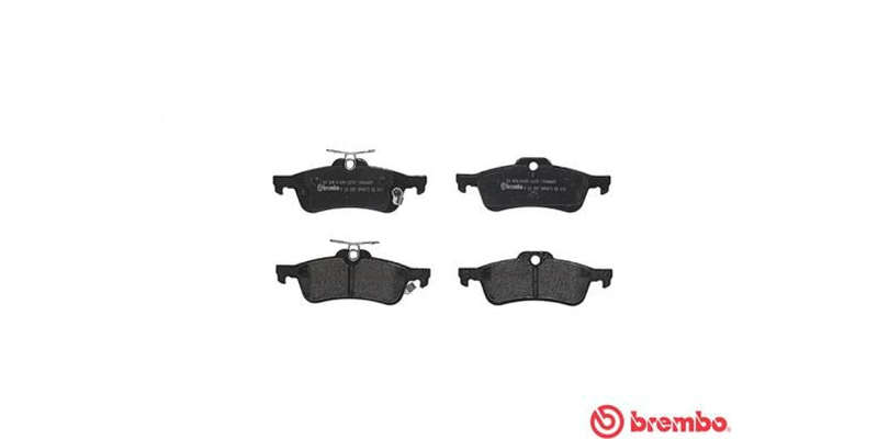 Brembo Brake Pads Rear Toyota Yaris 1.0/ ( Set Lh&Rh) (P83087)