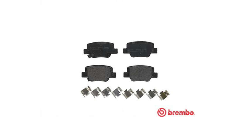 Brembo Brake Pads Rear Toyota Verso Ii ( Set Lh&Rh) (P83114)