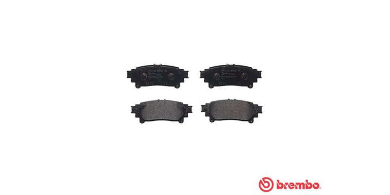 Brembo Brake Pads Rear Lexus Rx /Toyota ( Set Lh&Rh) (P83152)