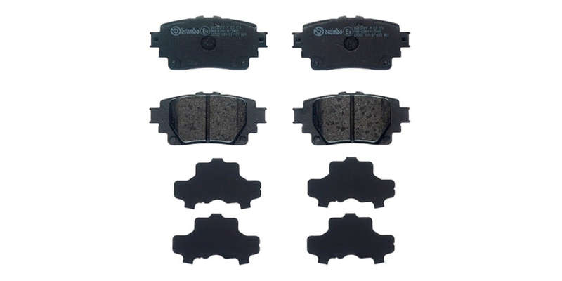 Brembo Brake Pads Rear Toyota ( Set Lh&Rh) (P83174)