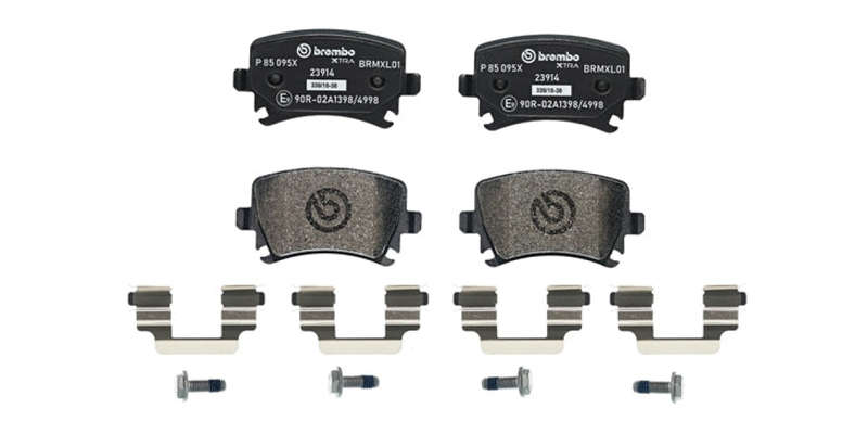 Brembo Brake Pads Rear Audi A3 8P/A4 B6/ ( Set Lh&Rh) (P85095X)