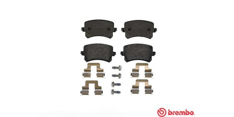 Brembo Brake Pads Rear Vw Vw Tiguan 2.0 ( Set Lh&Rh) (P85109)