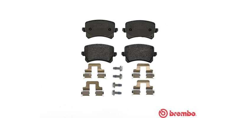 Brembo Brake Pads Rear Vw Vw Tiguan 2.0 ( Set Lh&Rh) (P85109)