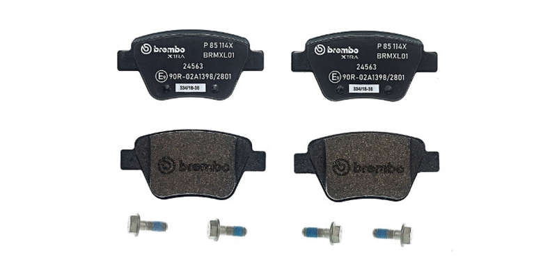 Brembo Brake Pads Rear Audi A1/A3/Ford Kuga ( Set Lh&Rh) (P85114X)