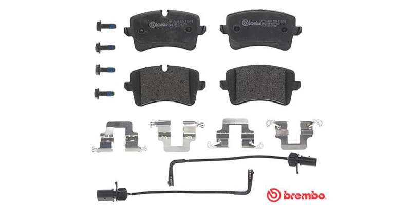Brembo Brake Pads Rear Audi A6/7/8 2010 ( Set Lh&Rh) (P85118)