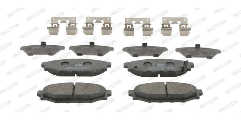 Brake Pads Rear Subaru Forester (97 15) Impreza (07 10) Legacy (04 14) Outback (04 14) (FERODO FD...