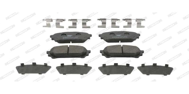 Brake Pads Rear Subaru Impreza (07 10) (FERODO FDB1861) (SET LH & RH Wheel)