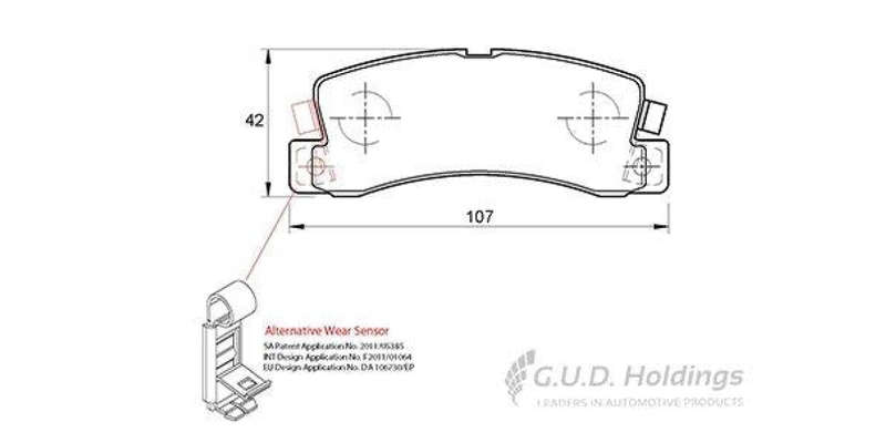 Brake Pads Rear Toyota Camry 92 01 Corolla (97 02) Lexus Rx400H (04 08) (SAFELINE D972S) (SET LH ...