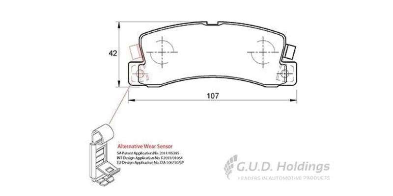 Brake Pads Rear Toyota Camry 92 01 Corolla (97 02) Lexus Rx400H (04 08) (SAFELINE D972S) (SET LH ...