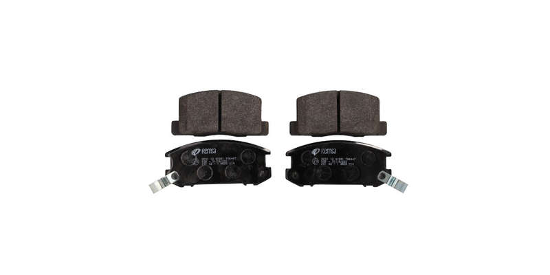 Brake Pads Rear Toyota Mr2 (SAFELINE D3397S) (SET LH & RH Wheel)