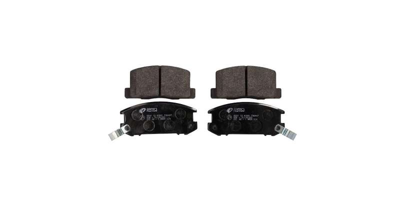 Brake Pads Rear Toyota Mr2 (SAFELINE D3397S) (SET LH & RH Wheel)