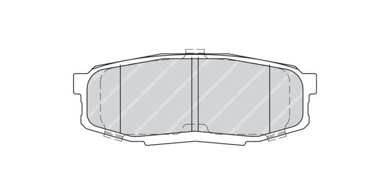 Brake Pads Rear Toyota Prado D4D (10 ) Landcruiser 70,76,79,200 (07 ) (FERODO FDB4230) (SET LH & ...