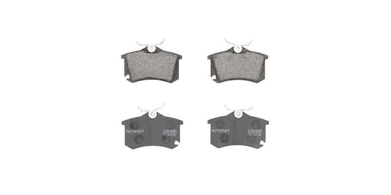 Brake Pads Seat Altea Ibiza Subaru Brz Toyota 86 Vw Golf 5 6 Jetta Polo Caddy (SET)  (D3698M)