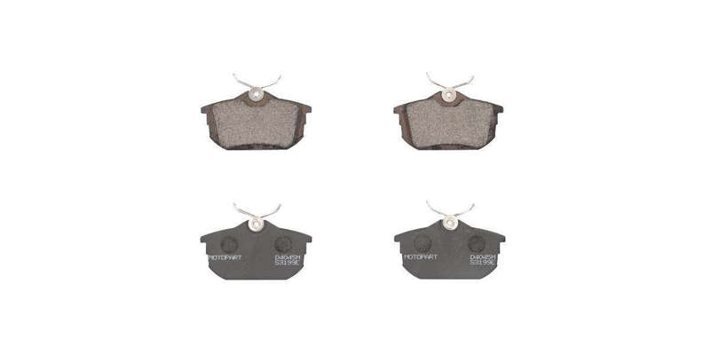 Brake Pads Smart Cabrio Coupe Forfour,Volvo S40,V40 (SET LH & RH Wheel)