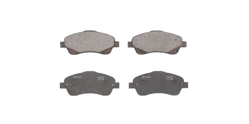 Brake Pads Toyota Avensis VeRear Solido 2005>2009 (SET)  (D3567M)