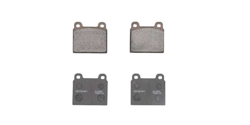 Brake Pads Vw Kombi 1975 1994 Motopart D195M (SET)  (D195M)