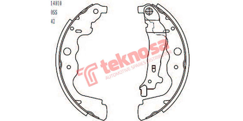 Brake Shoes Nissan Np200 2008 2019