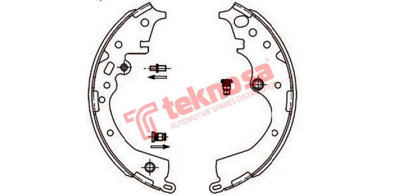 Brake Shoes Toyota Quantum 2005 2012