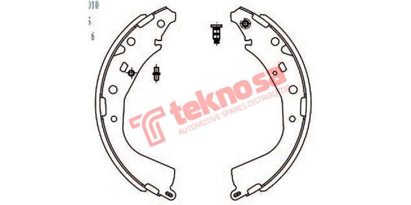 Brake Shoes Toyota Quantum 2012 2019