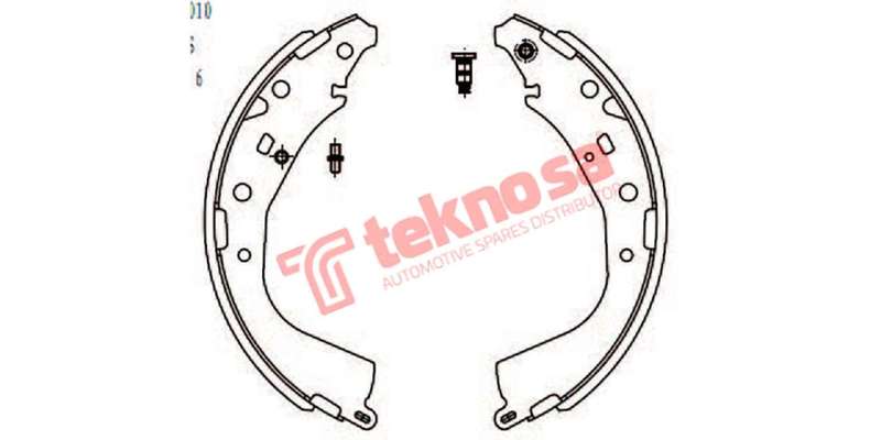 Brake Shoes Toyota Quantum 2012 2019