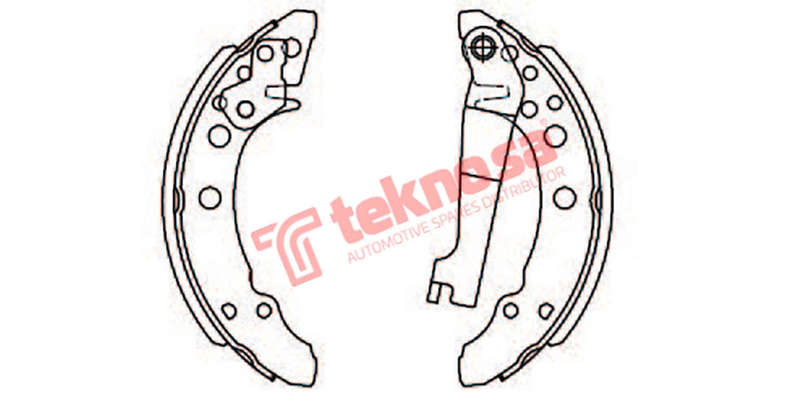 Brake Shoes Vw City Golf 1999 2010