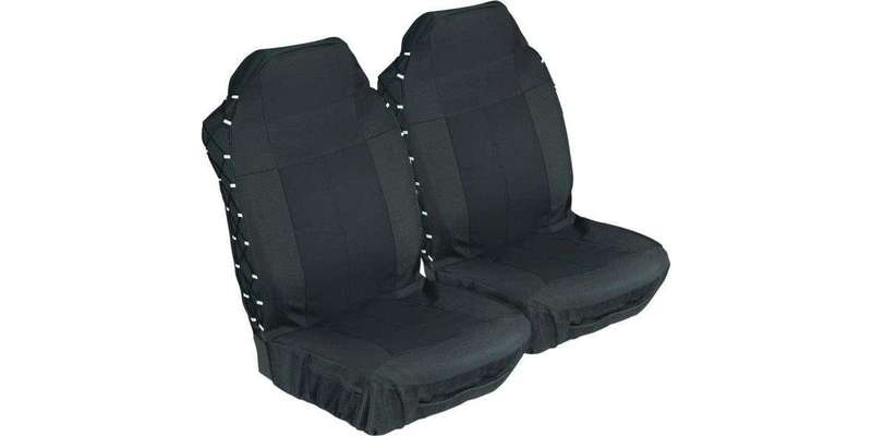 Car Seat Cover Car Front Seat Cover Set Black Explorer 2Pc