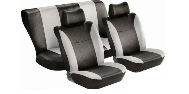 Car Seat Cover Hockenheim Leather Look Seat Cover Set 11Pc