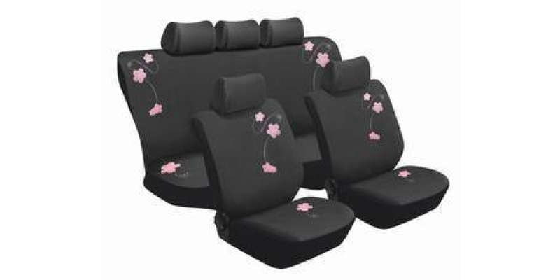 Car Seat Cover Car Seat Cover Set 11Pc Blossom Pink