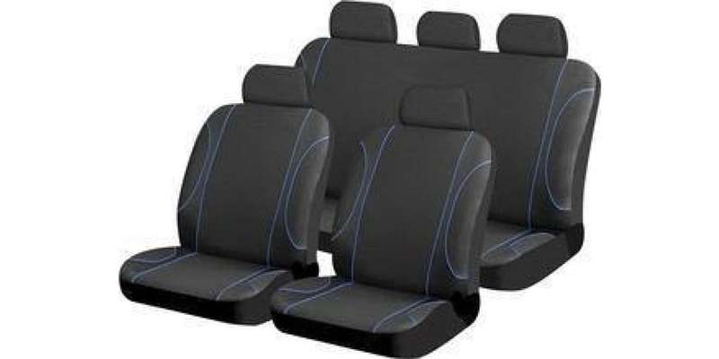 Car Seat Cover Car Seat Cover Set Black/Blue