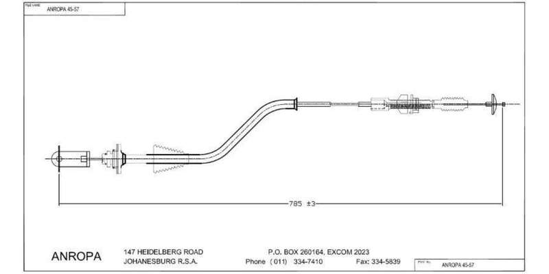 Clutch Cable Ford Ikon